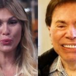 Lívia Andrade e Silvio Santos