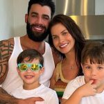 Gusttavo Lima, Andressa Suita e os filhos - Reprodução/Instagram