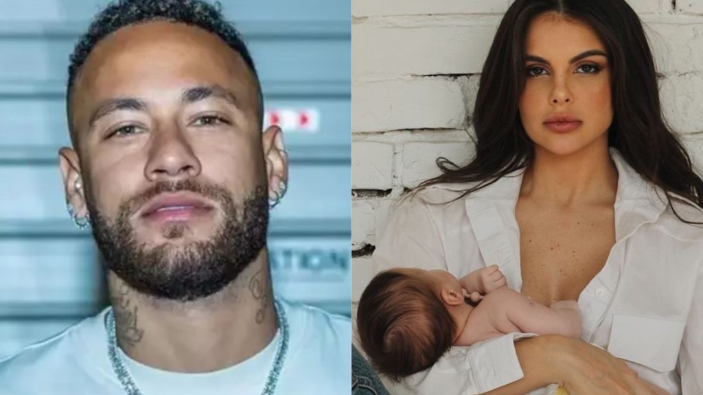 Neymar e Amanda Kimberlly - Reprodução/Instagram/Gustavo Lima