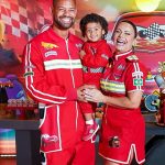 Viviane Araujo, Joaquim e Guilherme Militão - Reprodução/Instagram