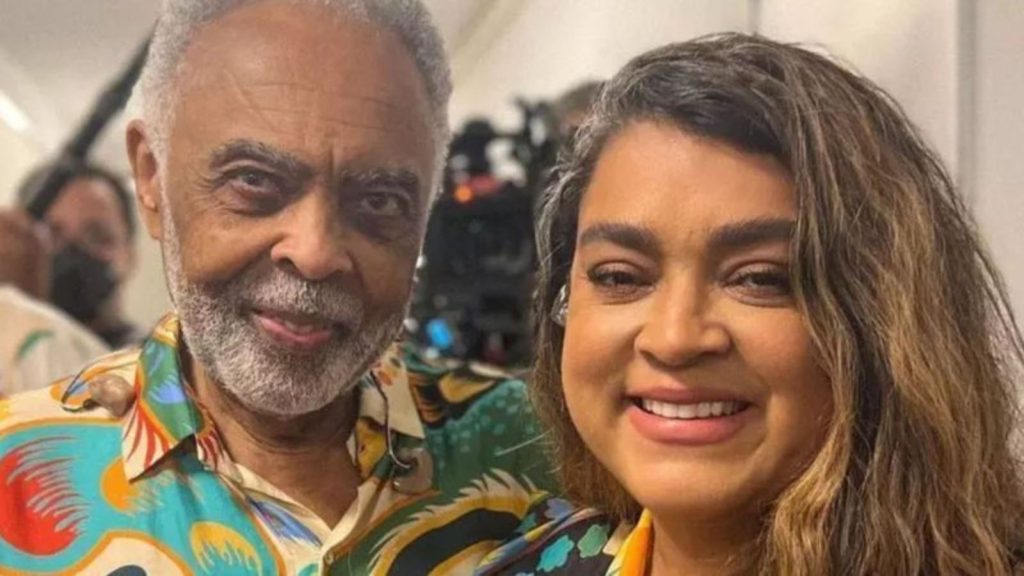 Gilberto Gil e a filha, Preta Gil - Reprodução/Instagram