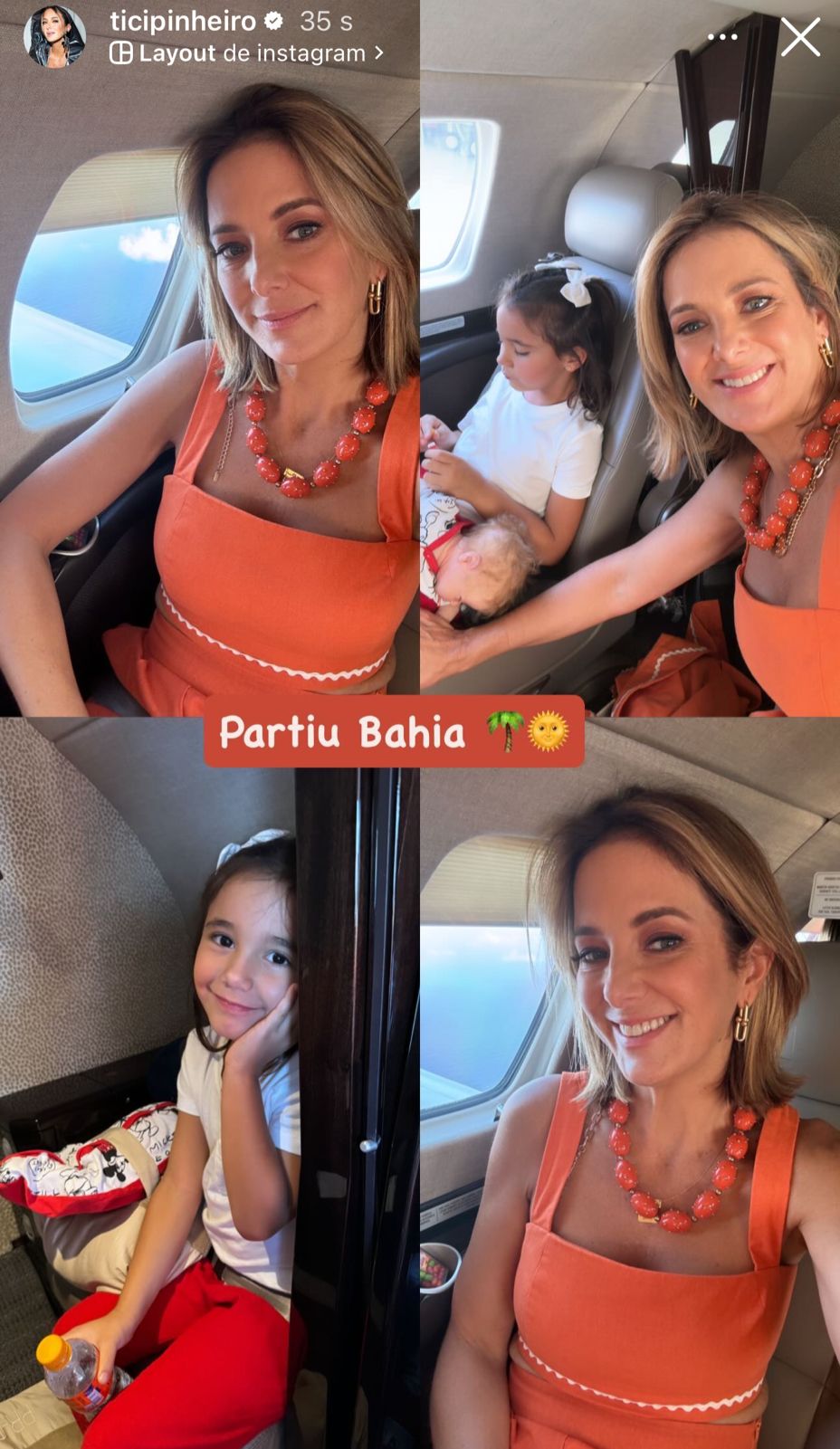 Ticiane Pinheiro e Manu (Reprodução/Instagram)