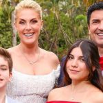 Ana Hickmann e Edu Guedes com os filhos, Alezinho e Maria