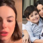 Sthefany Brito e o filho - Reprodução/Instagram