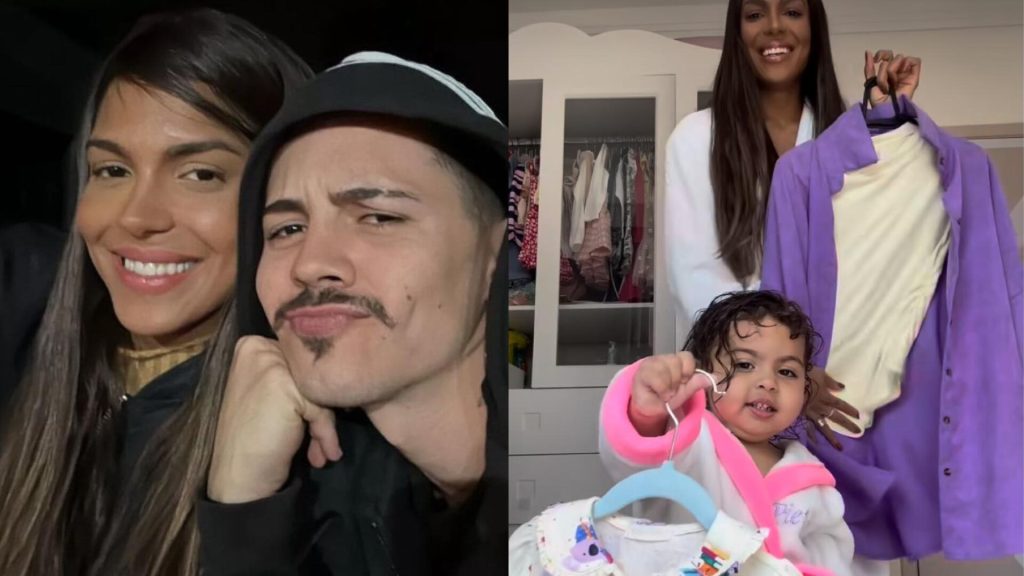 Tays Reis e Biel com a filha, Pietra - Reprodução/Instagram