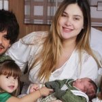 Virginia Fonseca e Zé Felipe com os filhos, Maria Alice, José Leonardo e Maria Flor - Reprodução/Instagram