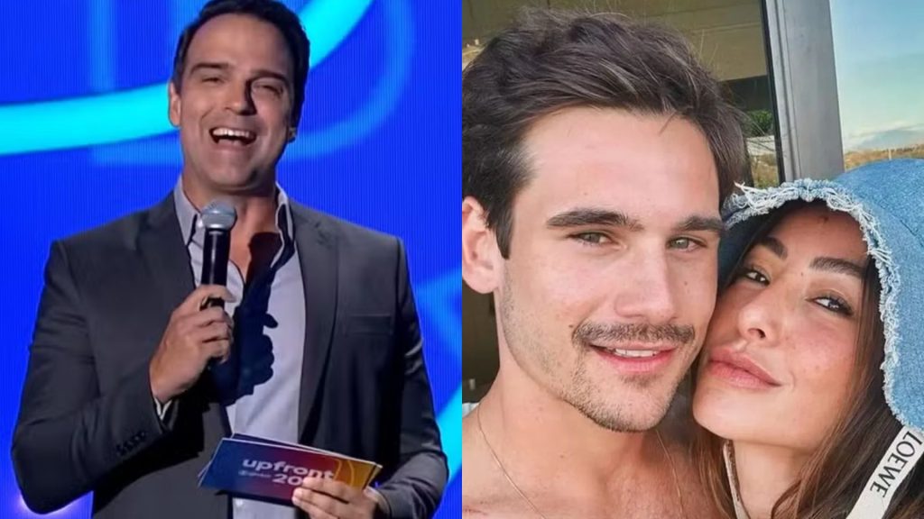 Tadeu Schmidt, Sabrina Sato e Nicolas Prattes - Reprodução/TV Globo/Instagram