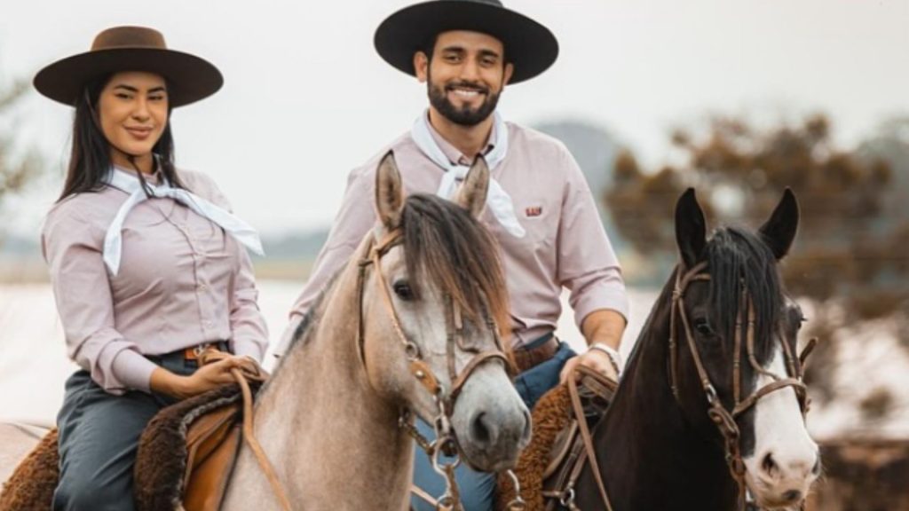 Isabelle Nogueira e Matteus Amaral -Reprodução/Instagram