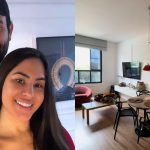 Isabelle Nogueira e Matteus Amaral no novo apartamento - Reprodução/Instagram