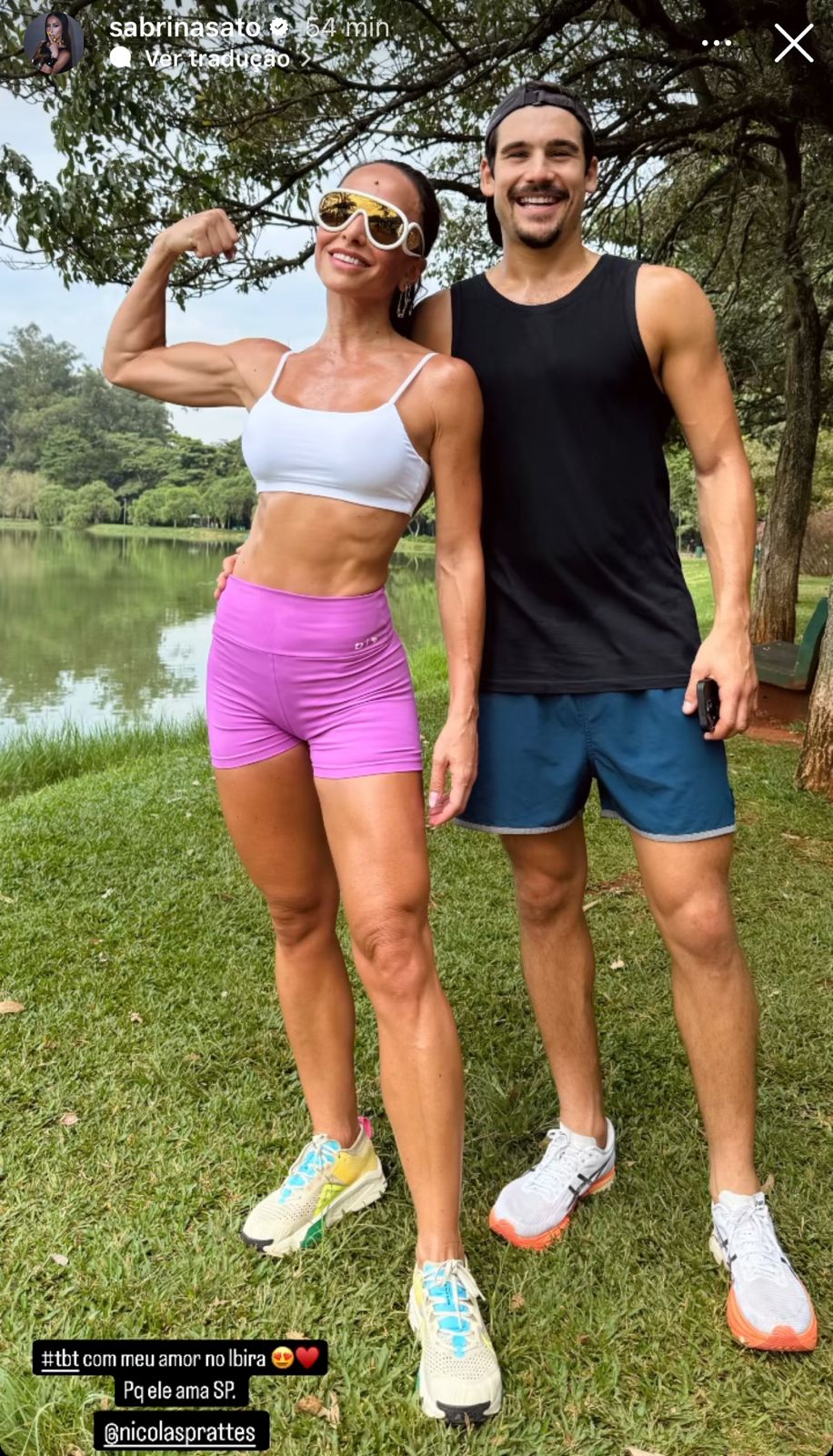 Sabrina Sato e Nicolas Prattes (Reprodução/Instagram)