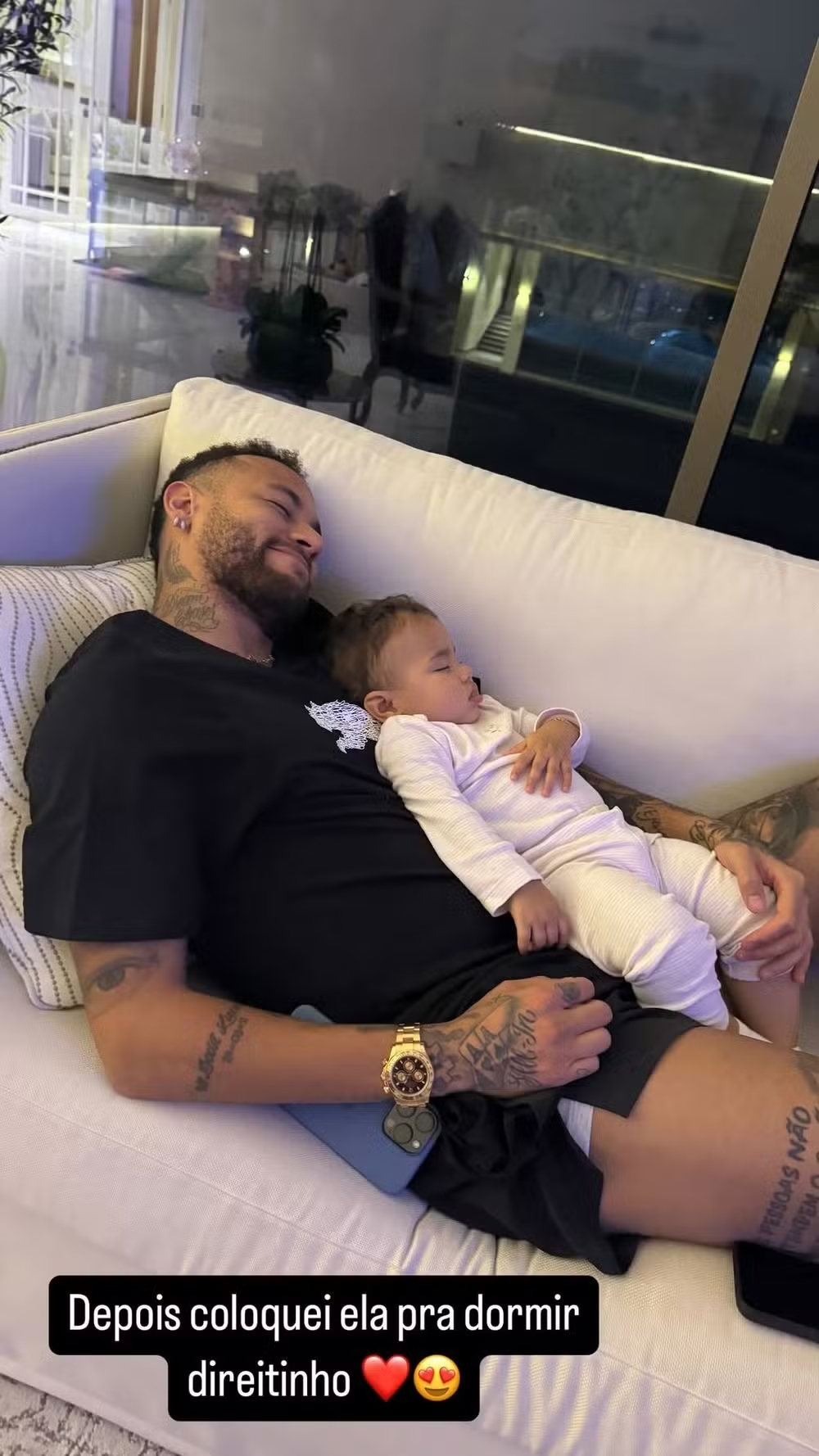 Neymar e Mavie - Reprodução/Instagram