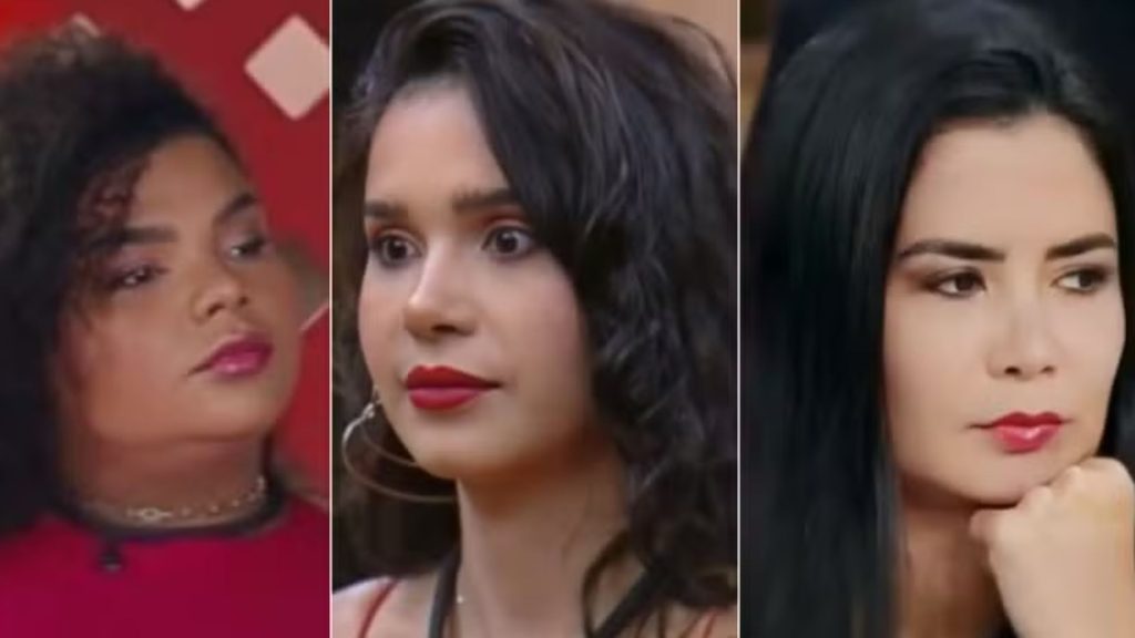 Flora, Gizelly e Vanessa em 'A Fazenda 16' - Reprodução/Record TV