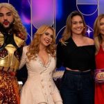 Lucas Guedez, Joelma, Fernanda Gentil e Virginia no "Sabadou com Virginia" - Reprodução/Instagram