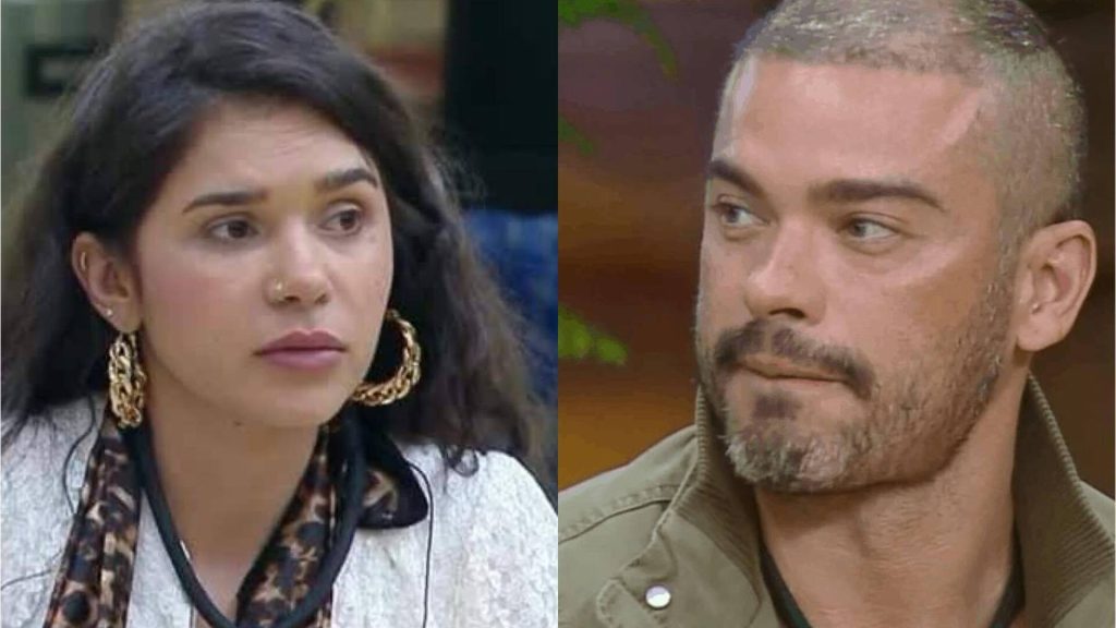 Gizelly Bicalho e Sidney Sampaio em 'A Fazenda 16'