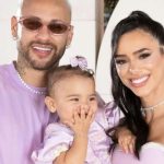 Neymar e Bruna Biancardi com filha, Mavie - Reprodução/Instagram