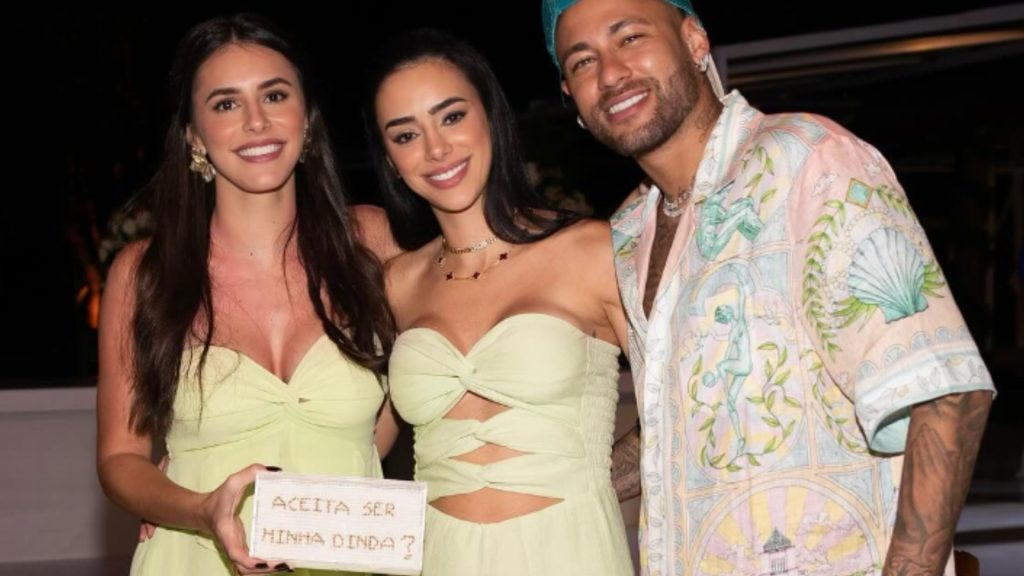 Bianca Biancardi, Bruna Biancardi e Neymar -Reprodução/Instagram