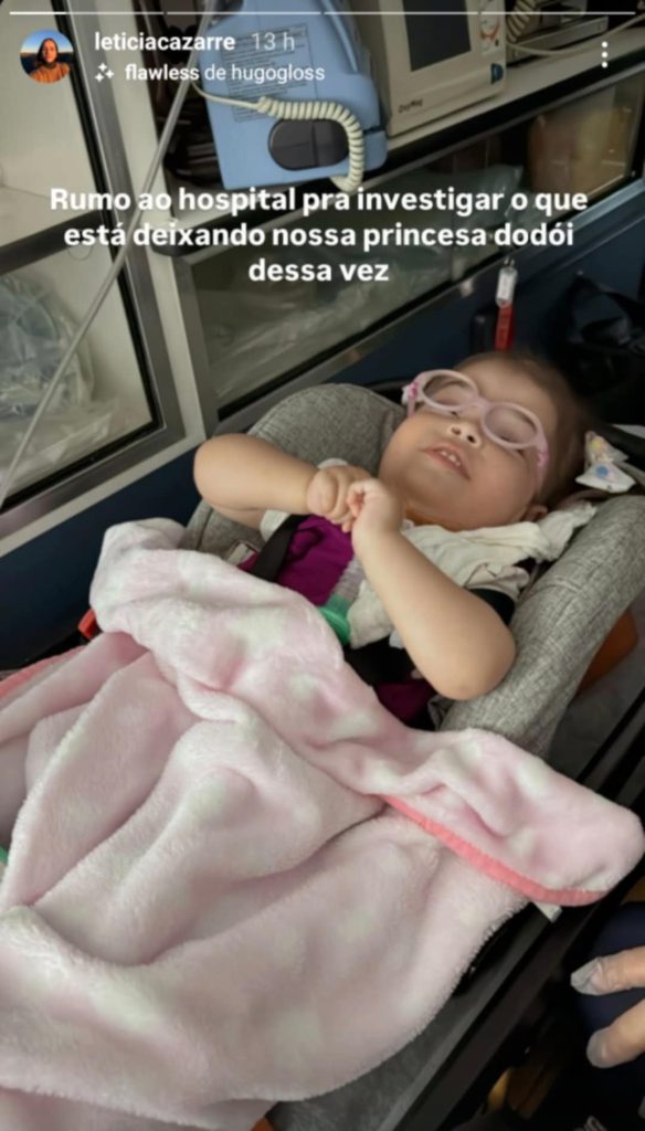 Story de Letícia Cazarré - Reprodução/Instagram