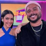 Thais Fersoza e Ed Gama no 'Bate-papo BBB' - Reprodução/TV Globo