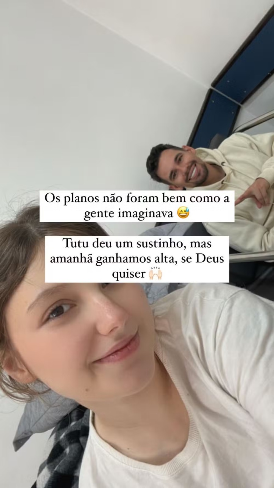 Isabel Veloso foi internada (Reprodução/Instagram)