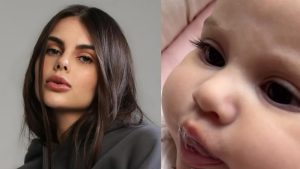 Amanda Kimberlly e sua filha com Neymar Jr, Helena - Reprodução/Instagram