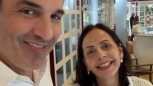 Edu Guedes com a mãe, Dona Leila - Reprodução/Instagram