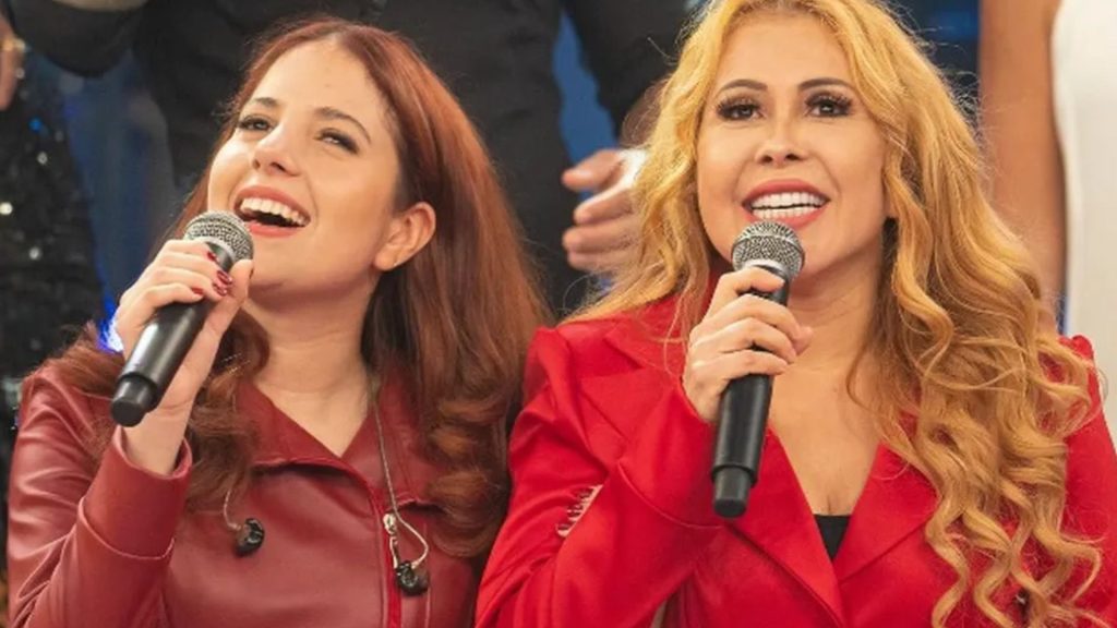 Yasmin Mendes e Joelma - Reprodução/TV Globo