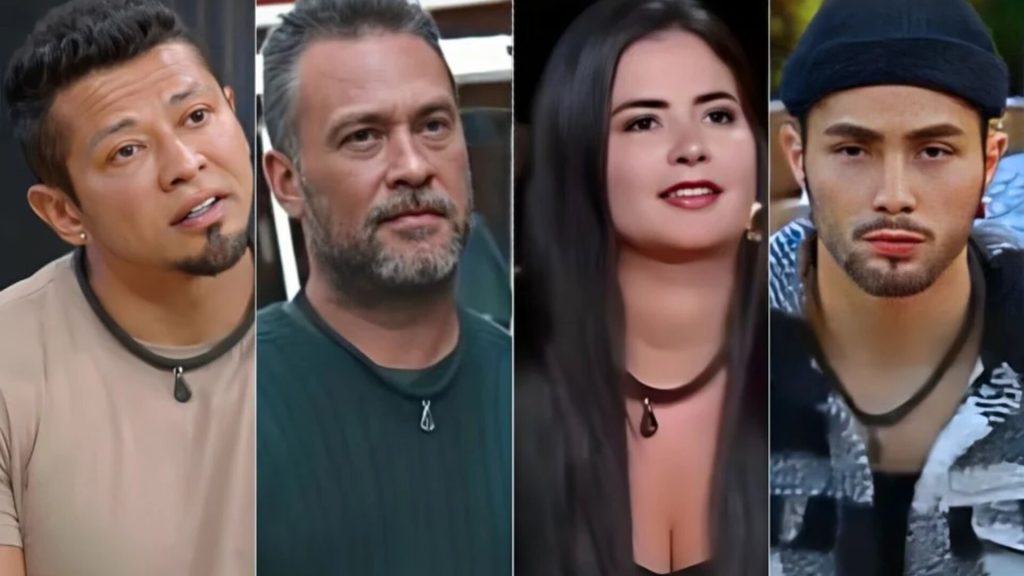 Gilson de Oliveira, Juninho Bill, Vanessa Carvalho e Gui Vieira em 'A Fazenda 16'