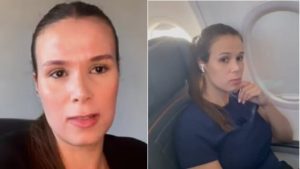 Jeniffer Castro, passageira que recusou a trocar de assento com criança em avião