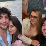 Rafa Kalimann e Nattanzinho com a mãe, Rosilene Santos