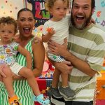 Fabiula Nascimento, Emilio Dantas e os filhos gêmeos - Foto: Reprodução/Instagram