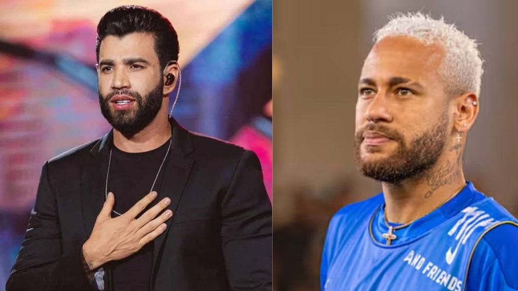 Gusttavo Lima e Neymar - Foto/Reprodução