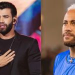 Gusttavo Lima e Neymar - Foto/Reprodução