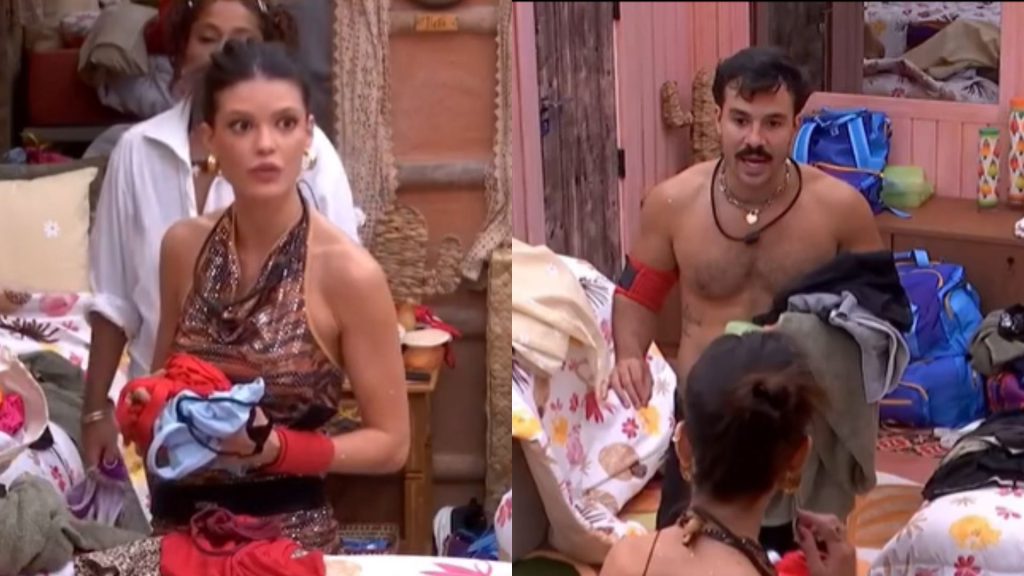 Vitoria e Mateus no 'BBB 25' - Reprodução/Globoplay