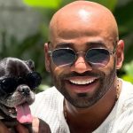 Cezar Black com o seu cachorro Rocco - Reprodução/Instagram