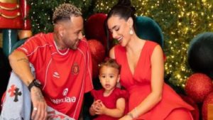 Neymar e Bruna Biancardi com a filha Mavie - Reprodução/Instagram