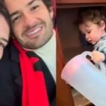 Rebeca Abravanel e Alexandre Pato e o filho deles, Benjamin - Reprodução/Instagram