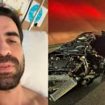 Matheus Dressler sofre acidente com sua BMW - Reprodução/Instagram