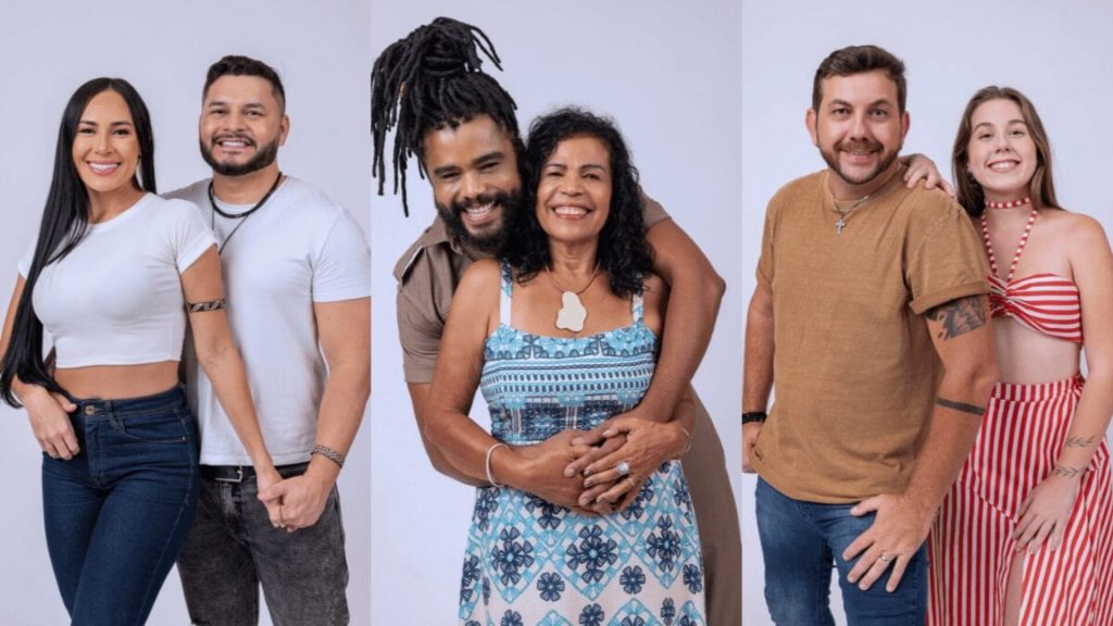 Arleane Marques e Marcelo Prata, Diogo Almeida e Vilma Nascimento e Edilberto e Raissa Simões estão no primeiro Paredão do 'BBB 25'