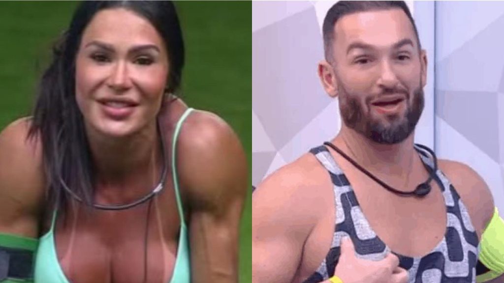 Gracyanne Barbosa e Diego Hypólito no 'BBB 25'