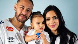 Neymar e Bruna Biancardi com filha, Mavie - Reprodução/Instagram