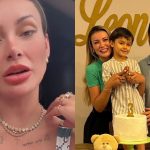 Andressa Urach, Leon e o ex-marido - Reprodução/Instagram