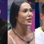 Belo, Gracyanne e Guilherme - Reprodução/BBB 25/Globo