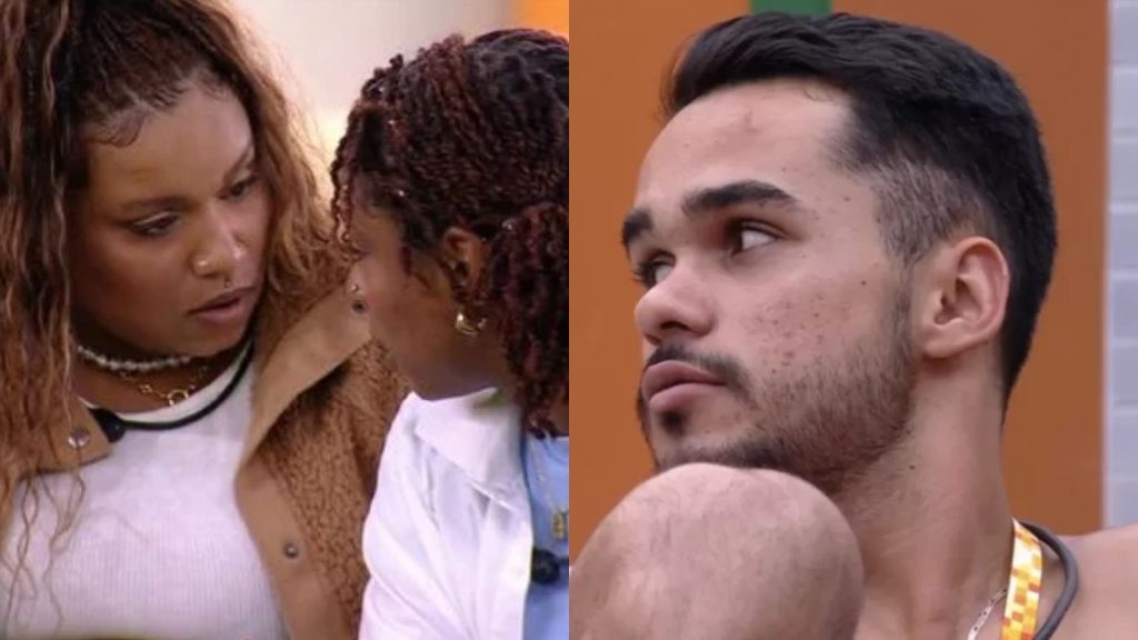 Camilla, Thamiris e João no 'BBB 25' - Reprodução/Globoplay