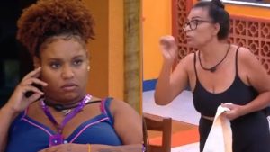 Camilla e Dona Vilma no 'BBB 25' - Reprodução/TV Globo