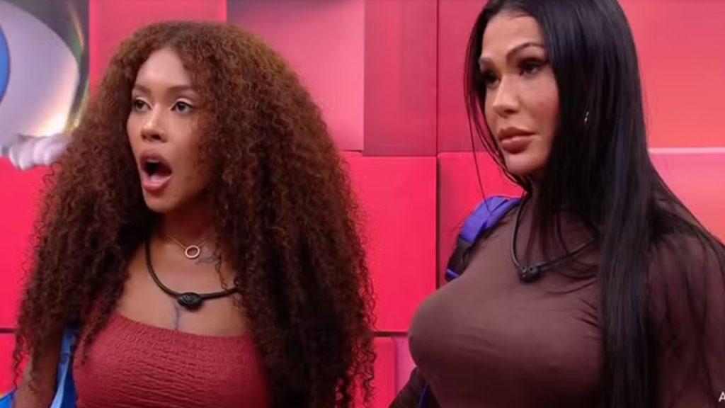 Giovanna e Gracyanne, primeira dupla separada do 'BBB 25' - Reprodução/Globoplay