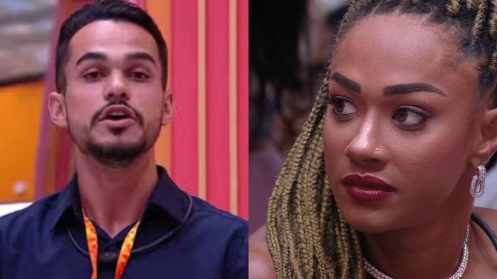 João Gabriel e Aline no 'BBB 25' - Reprodução/Globoplay