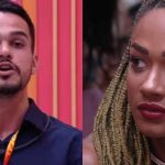 João Gabriel e Aline no 'BBB 25' - Reprodução/Globoplay