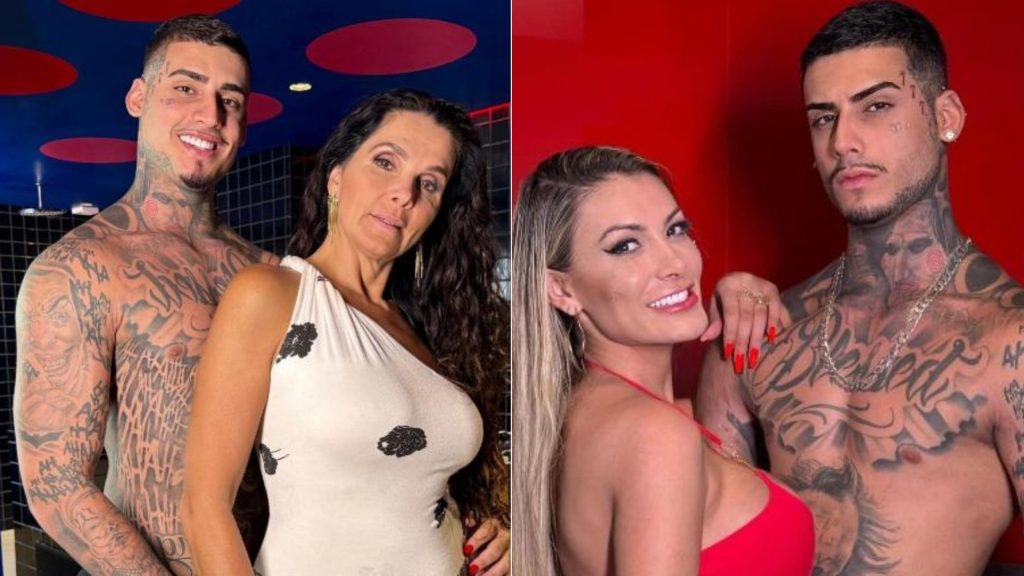 Luiza Ambiel e ex de Andressa Urach - Reprodução/Instagram