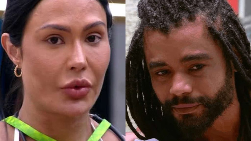 Gracyanne Barbosa e Diogo Almeida no 'BBB 25'