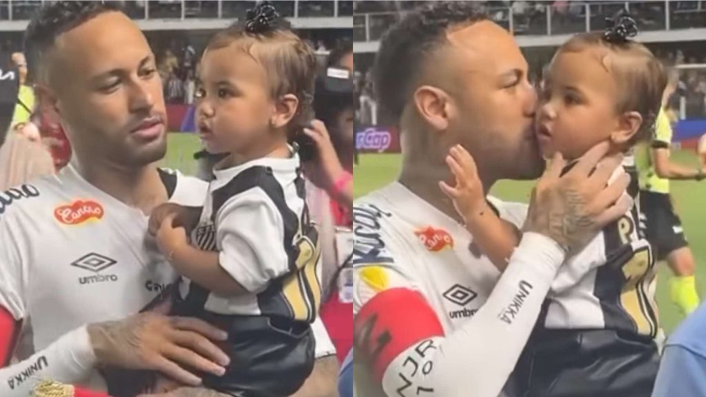 Neymar e filha, Mavie